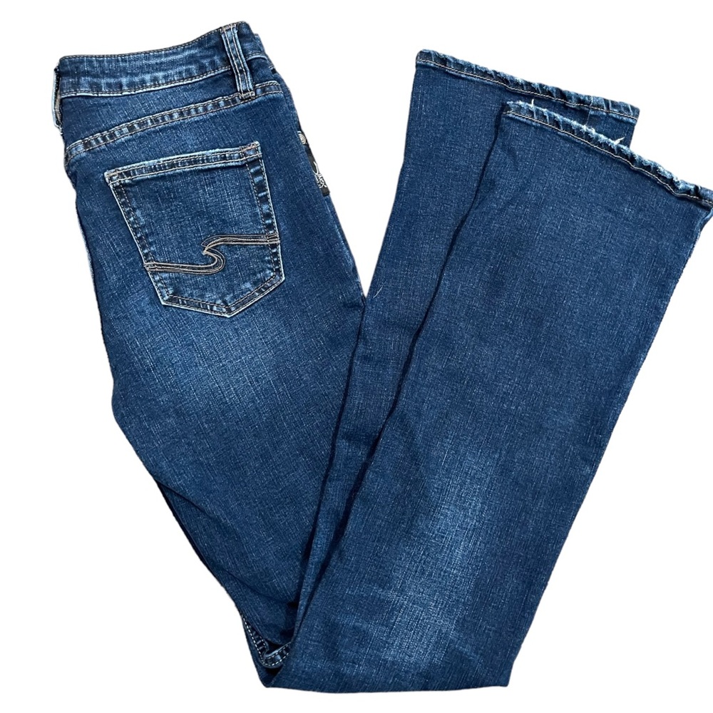 Silver Jeans Aiko Women's Boot Cut in Dark Blue